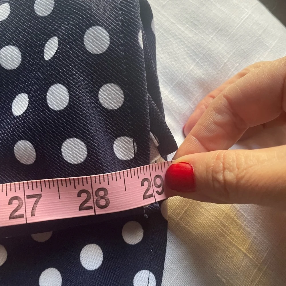 Tatyana/Blue and white polkadot skirt/ 3xl - Picture 7 of 7